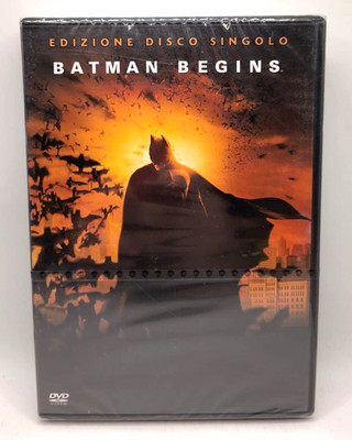 BATMAN BEGINS - CHRISTIAN BALE - CHRISTOPHER NOLAN - DVD SEALED