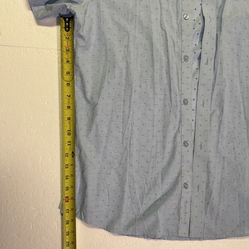 Travis Mathew Tisbury Short Sleeve Button Up Heather Kentucky Large NWT - Picture 5 of 10