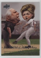 2008 Upper Deck John McCain Hillary Clinton #PP-12A wd9