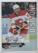 2022-23 Upper Deck Fleer Ultra Rookies Rainbow Foil Nick DeSimone #209 Auto 0o66