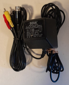 Sega Master System Power Base Console 3010 Bundle Lot- Untested For Parts Repair