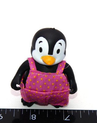 Lil Woodeez Penguin Doll Figure Bow Tie Vest Calico Critters Toddlewaddle