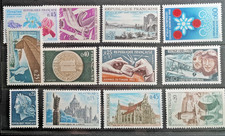 FRANCE LOT TIMBRES ANNEES '60 neufs** LUXE MNH STAMPS J026