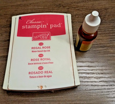 Stampin Up Classic Ink Refill Pad Regal Rose