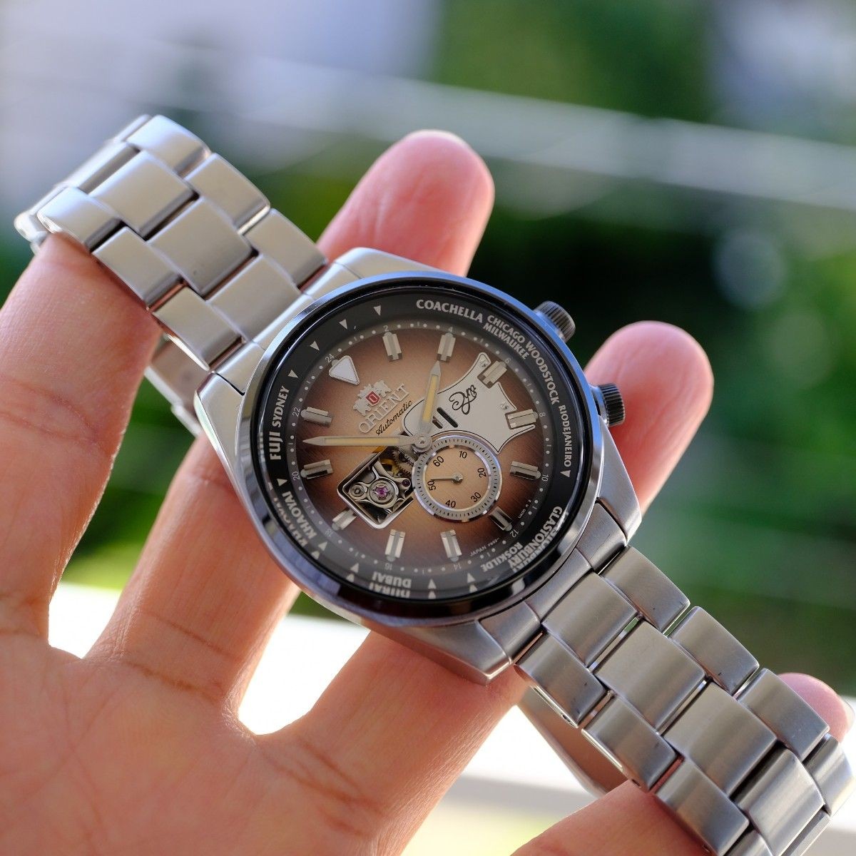 ORIENT Automatic Orient Automatic Watch Brown Men… - image 4