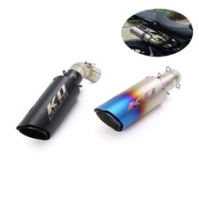 Per Ducati Monster 796 795 1100 696 Kit Silenziatore Tubo Scarico Medio Moto 51mm