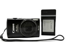 Canon PowerShot ELPH 330 Digital Camera Black WiFi 10x Zoom