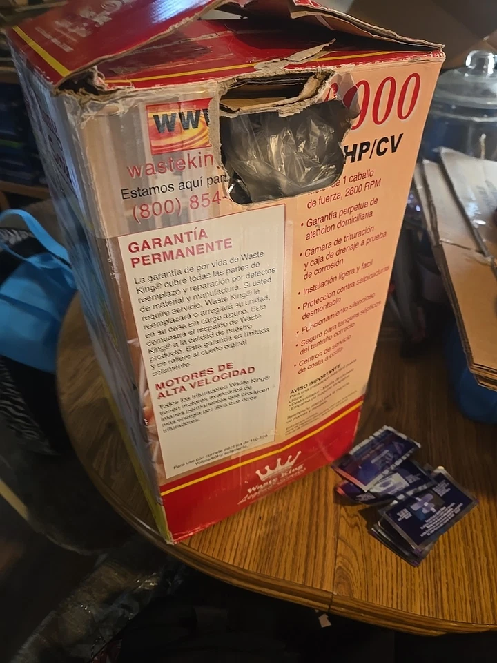 Waste King Legend Series 1 HP Continuous Feed Garbage Disposer - Image 2 of 4