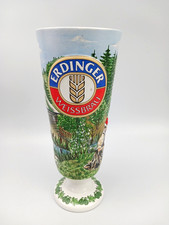Bicchiere birra Erdinger Weissbräu 0,5l coppa boccale ceramica edizione Kössinger 1990