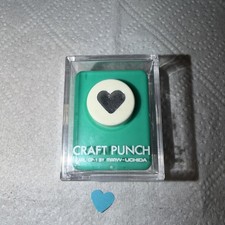 Marvy Uchida Carl Vintage Heart Shaped Paper Punch. Pre own
