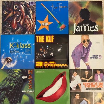 1990's Vinyl 7 Inch Singles - Build Your Own Collection - Buy 3 Get 2 Free