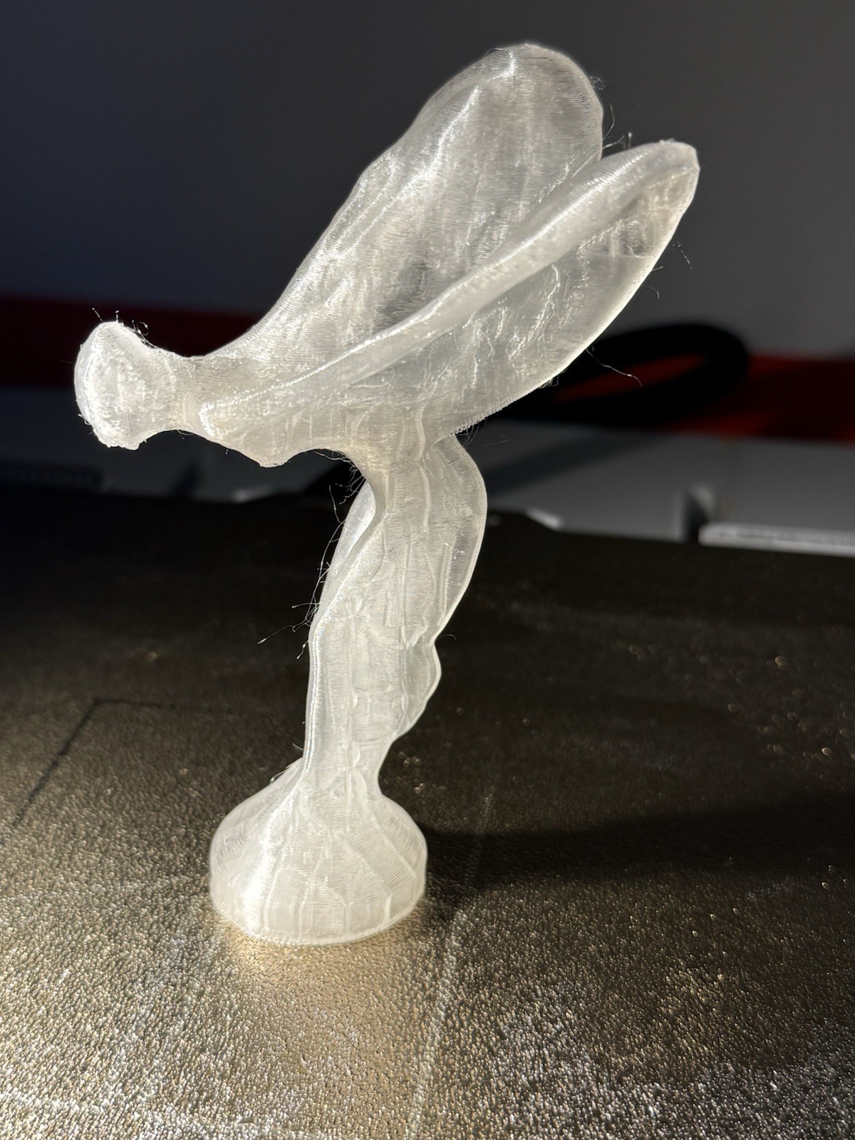 Rolls Royce  Spirit of Ecstasy  ornament, hi intensity LEDs and power supply 