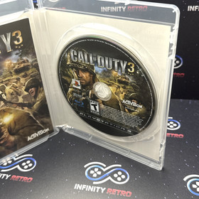 Call of Duty 3 Sony PlayStation 3 PS3 CIB Refurbished & Tested Free Shipping
