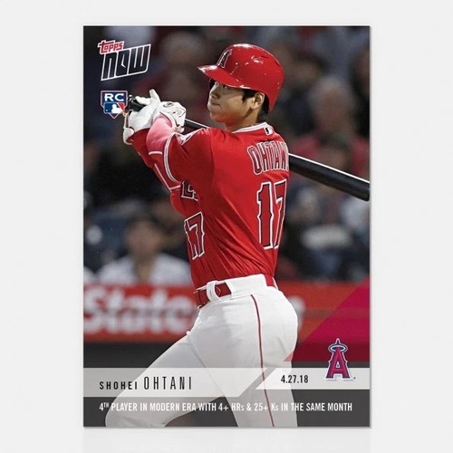 2018 Topps Now #136 Shohei Ohtani RC