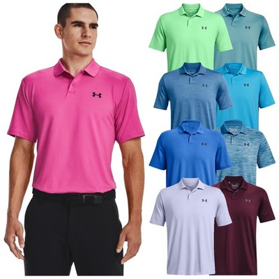 Under Armour Herren Match Play Polo Shirt Kurzarm Oberteil UPF 40+ Atmungsaktiv