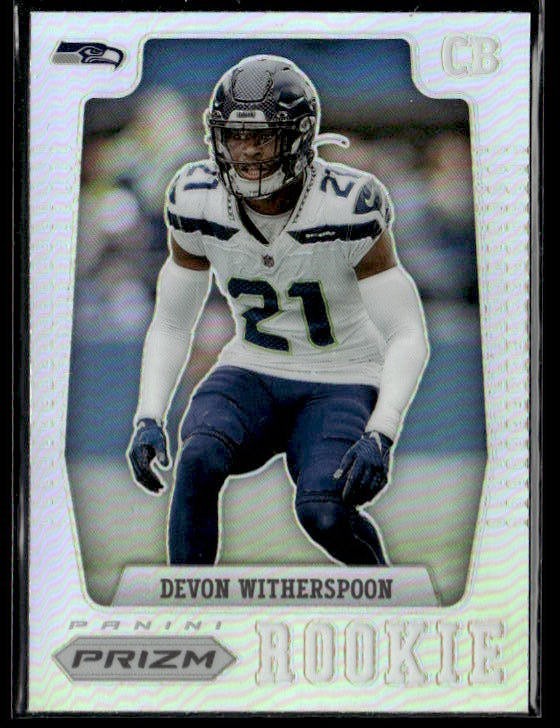L39,658 -  2023 Panini Prizm Prizm Flashback Prizms Silver #5 Devon Witherspoon