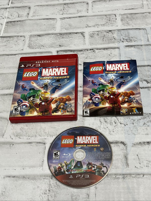 Sony PlayStation 3 LEGO Marvel Super Heroes - Greatest Hits (PS3, 2013) Tested