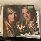 Aly & AJ Into The Rush Urban Outfitters Clear Yellow Splatter LP Vinyl Record UO