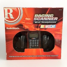 Radio Shack 20-516 PRO-84 NASCAR 200 Channel Racing Scanner  Headset