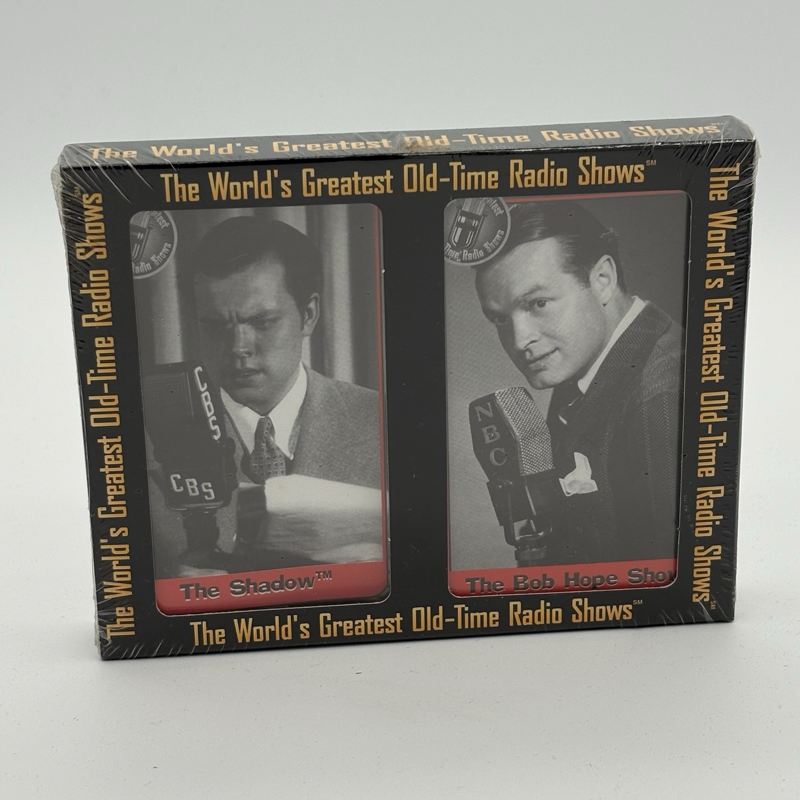 Sealed Cassettes World's Greatest Old Time Radio Shows Bob Hope Show/The Shadow