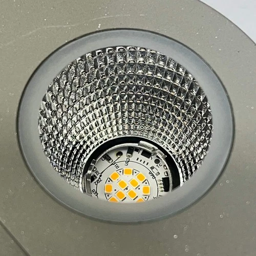 MAXIM LIGHTING LED Mini Outdoor Wall Lantern 6W 5"w x 6.25" H Grey 86199SV - Picture 7 of 10