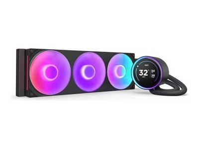 NZXT Kraken Elite 360 RGB Processor liquid cooling system with RL-KR36E-B2