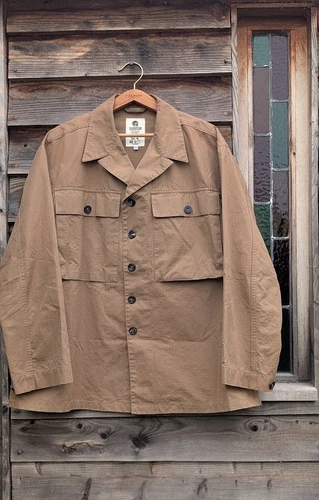 HebTroCo 1944 7oz Cotton Ripstop Jacket | XXL | Made in UK - product listing photo