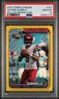 2024 Topps Chrome Yellow Refractor Jayden Daniels ROOKIE/75 #201 PSA 10