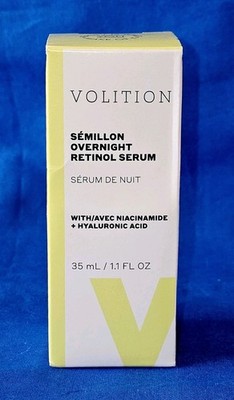 Volition Beauty Sémillon Overnight Retinol Serum Niacinamide Hyaluronic Acid NEW