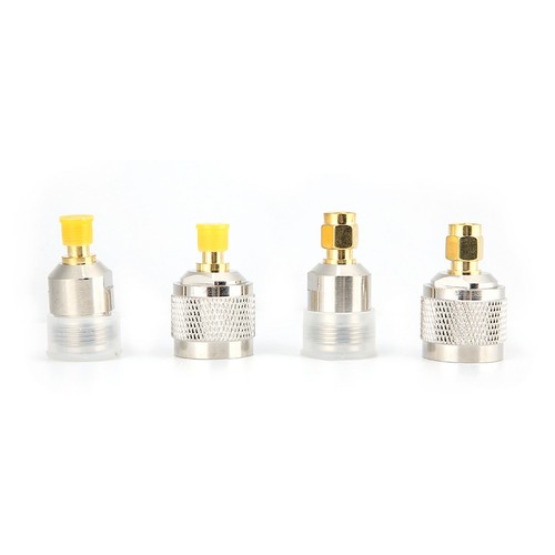 `4Pcs Set 50 Ohm N Jk Male Female To Sma Jk Female Male Connector Kit - Photo 8/12