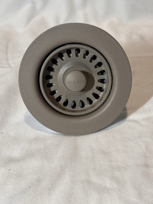 Blanco 441322 Matte Truffle Plastic Basket Strainer, 3.5 In.Corrosion Resistant