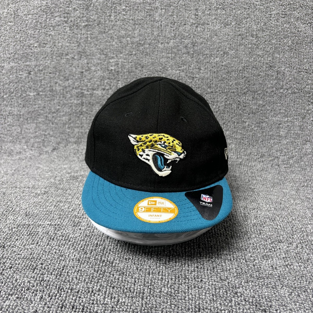 New Era 9FIFTY Infant Jacksonville Jaguars NFL Snapback Hat Black Teal New Kids