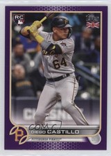 2022 Topps UK Edition Purple 14/50 Diego Castillo #3 3pb