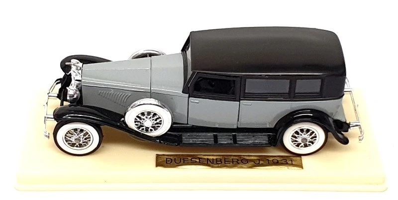 Solido 1/43 Scale Diecast 156 - 1931 Duesenberg J - Grey/Black - Image 4 of 4