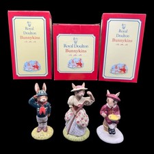 ROYAL DOULTON BUNNYKINS FIGUREN KONVOLUT VERPACKT SEI VORBEREITET LITTLE BO PEEP JACK HORNER