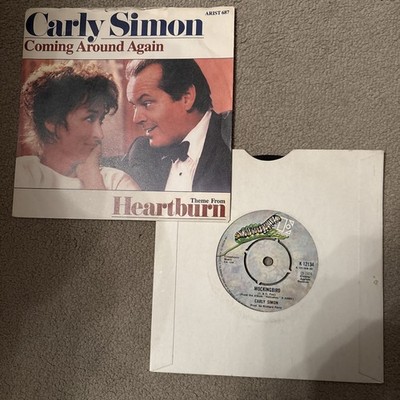 Carly Simon - Coming Around Again - Mockingbird - 2 x 7  vinyl singles - ex