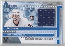 2010-11 ITG Decades 1980s Silver Vault 1/1 Billy Smith #TWJ-10 HOF 1r5