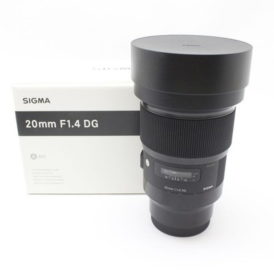 Sigma 20mm F1.4 DG HSM Art Lens for Sony E #0001