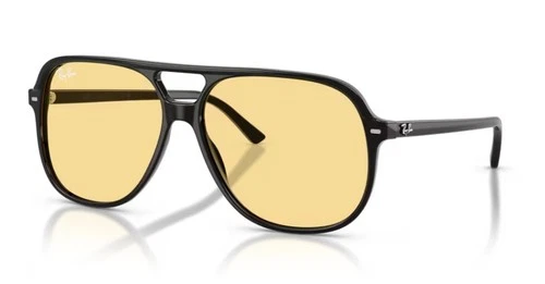RAY BAN 2198 Bill 60 901/R6 Sunglasses Black/Yellow