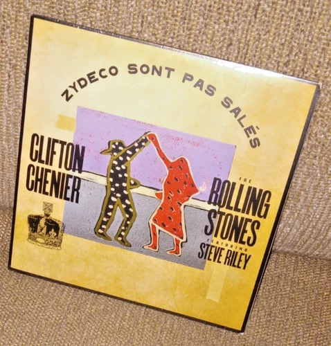 The Rolling Stones & Clifton Chenier 7" record Zydeco Sont Pas Sales 2025 Sealed