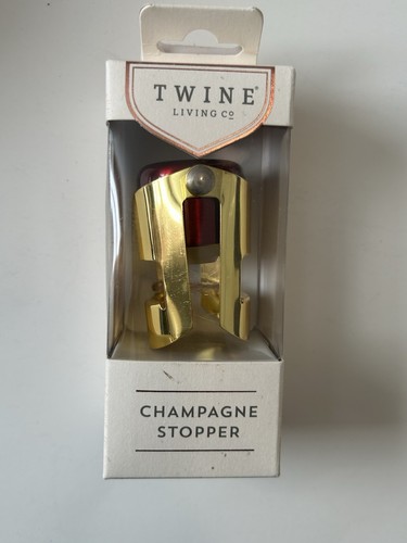 TWINE LIVING Co. Champagne Stopper Stainless Steel