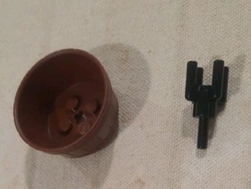 Lego Lot Accessories from 70411 Treasure Island Pirates, Princess Pirate Head+ 