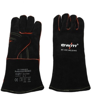 EWM MIG/MAG Schweißhandschuhe Basic | Veloursleder, hoher Tragekomfort-Gr. XL