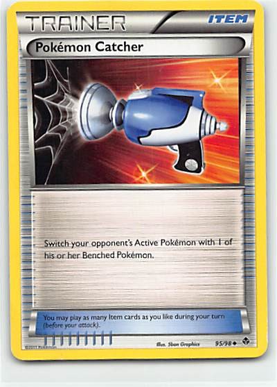Pokemon Catcher Uncommon Emerging Powers 95/98 NM
