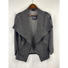 Women  s Rafaella Small Black Blazer w/ White Polka Dots