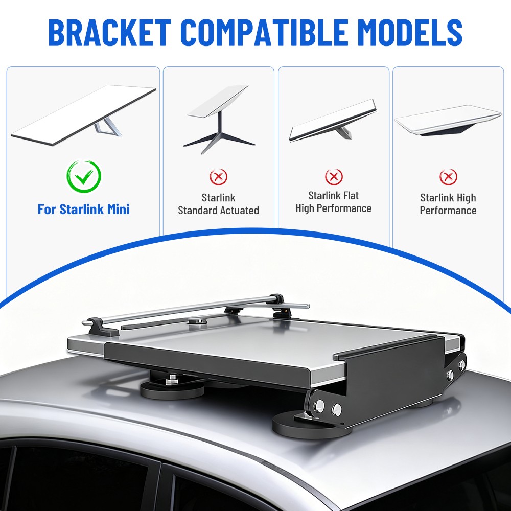 Starlink Mini Roof Mount,Starlink Mini Mounting Kit,Starlink Mini Magnetic Mount