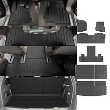 7 Seats Floor Mat Compatible with 2018-2024 Ford Expedition Cargo Mat 3rd Bac...