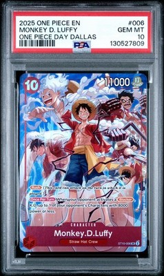 Monkey.D.Luffy (One Piece Day Dallas 2025) ST10-006 One Piece