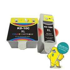 2x Kodak 10 Ink Cartridge XL for ESP 5250 6150 7250 7200 Printer