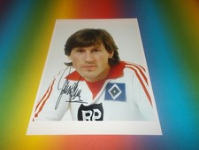 Manfred Kaltz HSV DFB signed autographed autograph on 20x28 photo